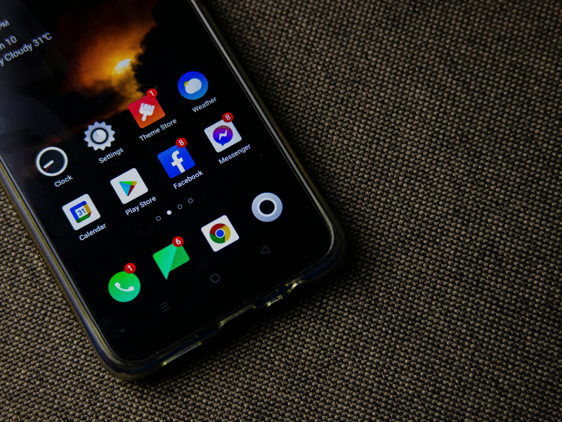 background apps android ios