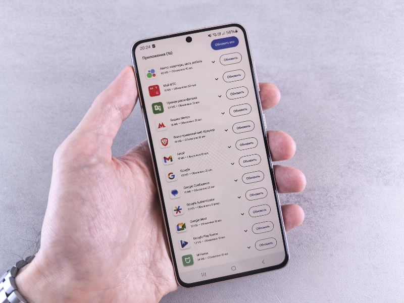 android storage full warning